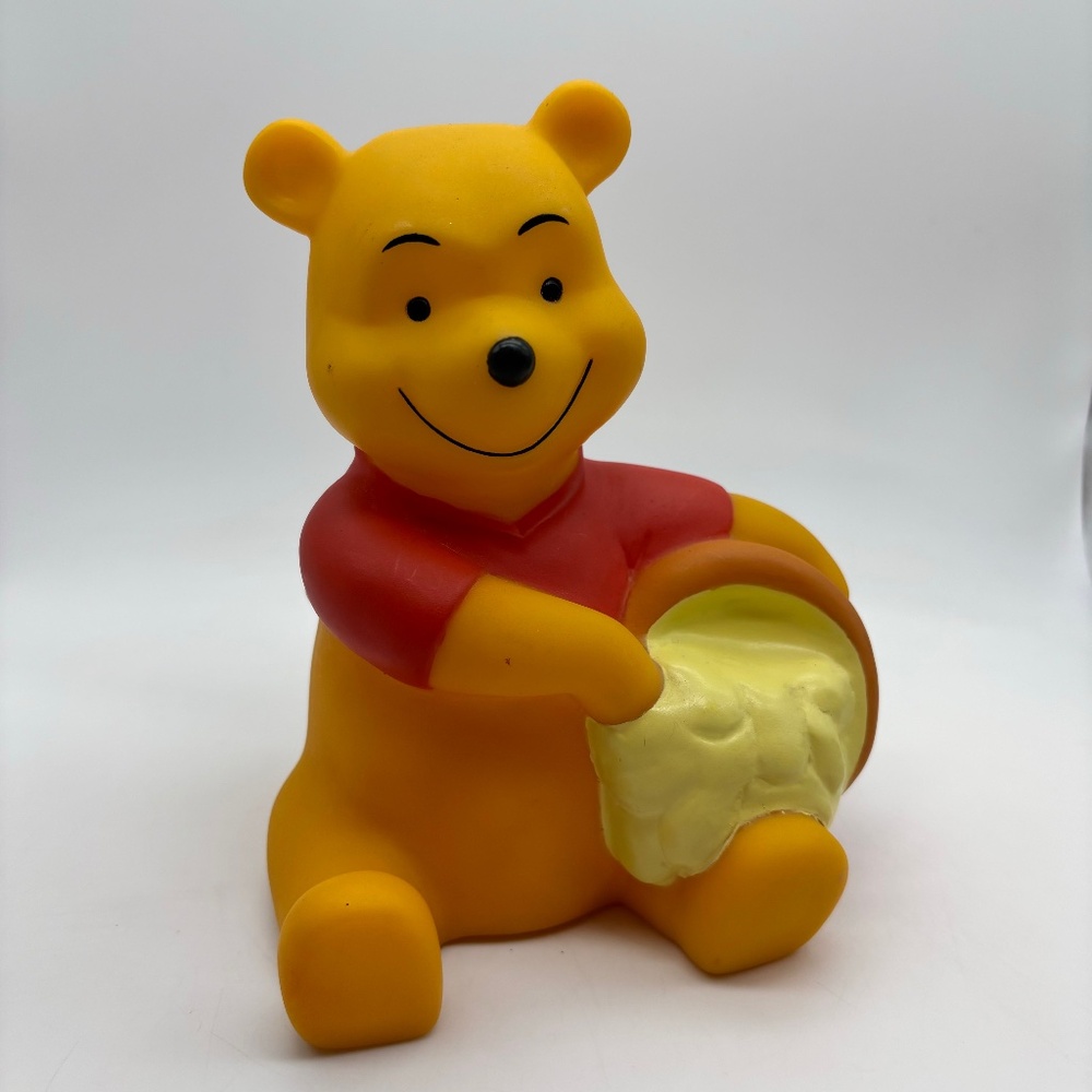 Disney Winnie the Pooh and Friends Pooh and Hunny Hard Plastic Coin Bank